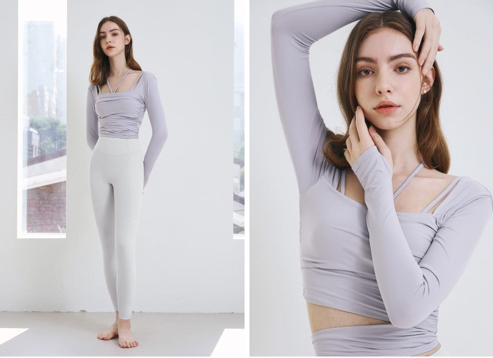 El-soft Halter Long Sleeve