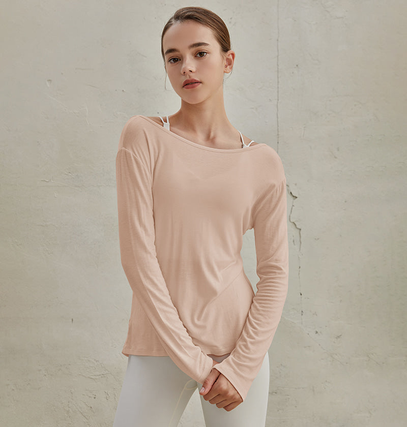 Lucie Back Slit Sleeve