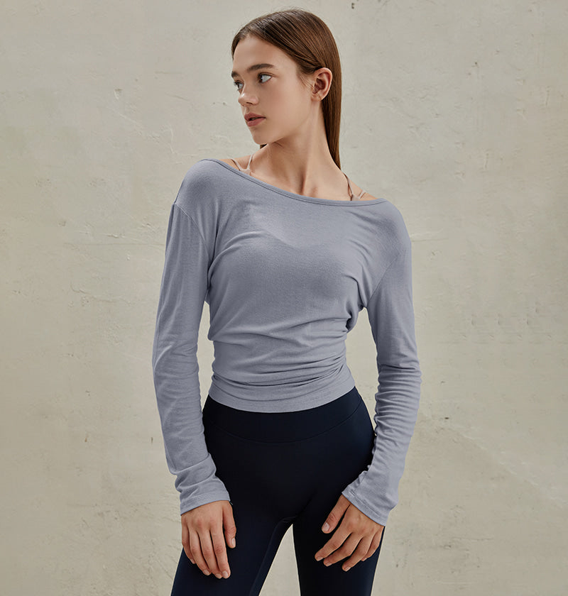 Lucie Back Slit Sleeve