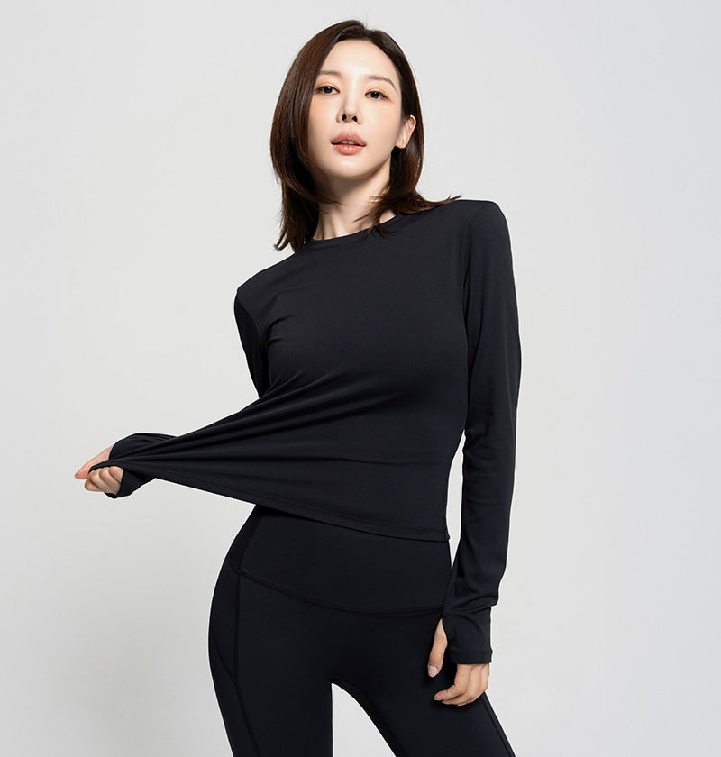 Slim Fit Essential Long Sleeve