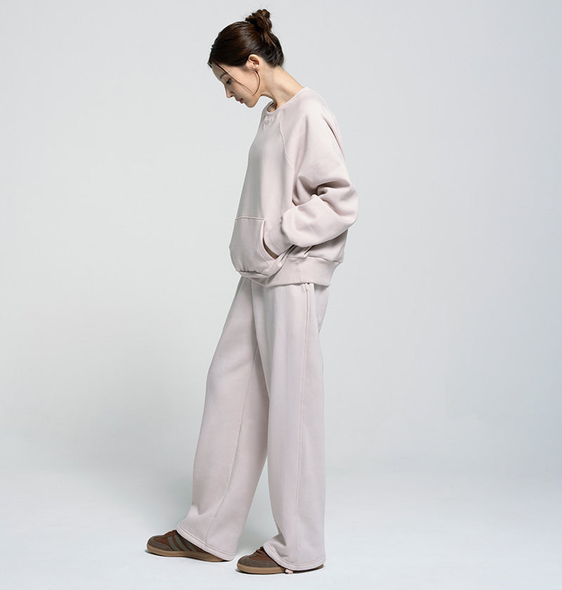 🌡️Soft Cream Napping Napping String Pants