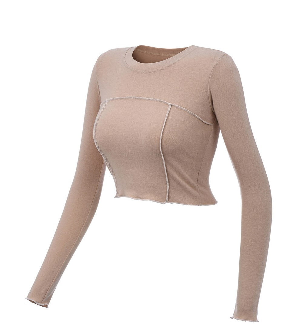Berry Line Crop Top