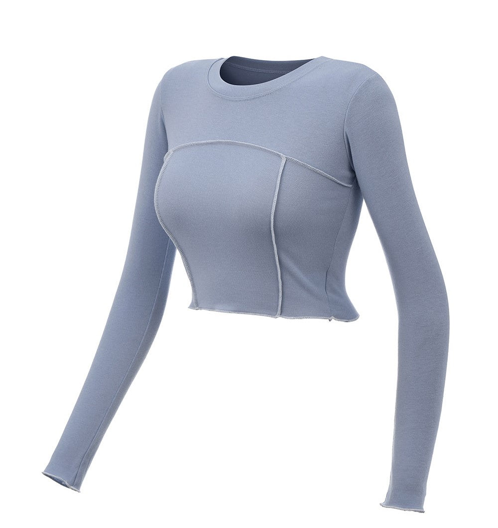 Berry Line Crop Top