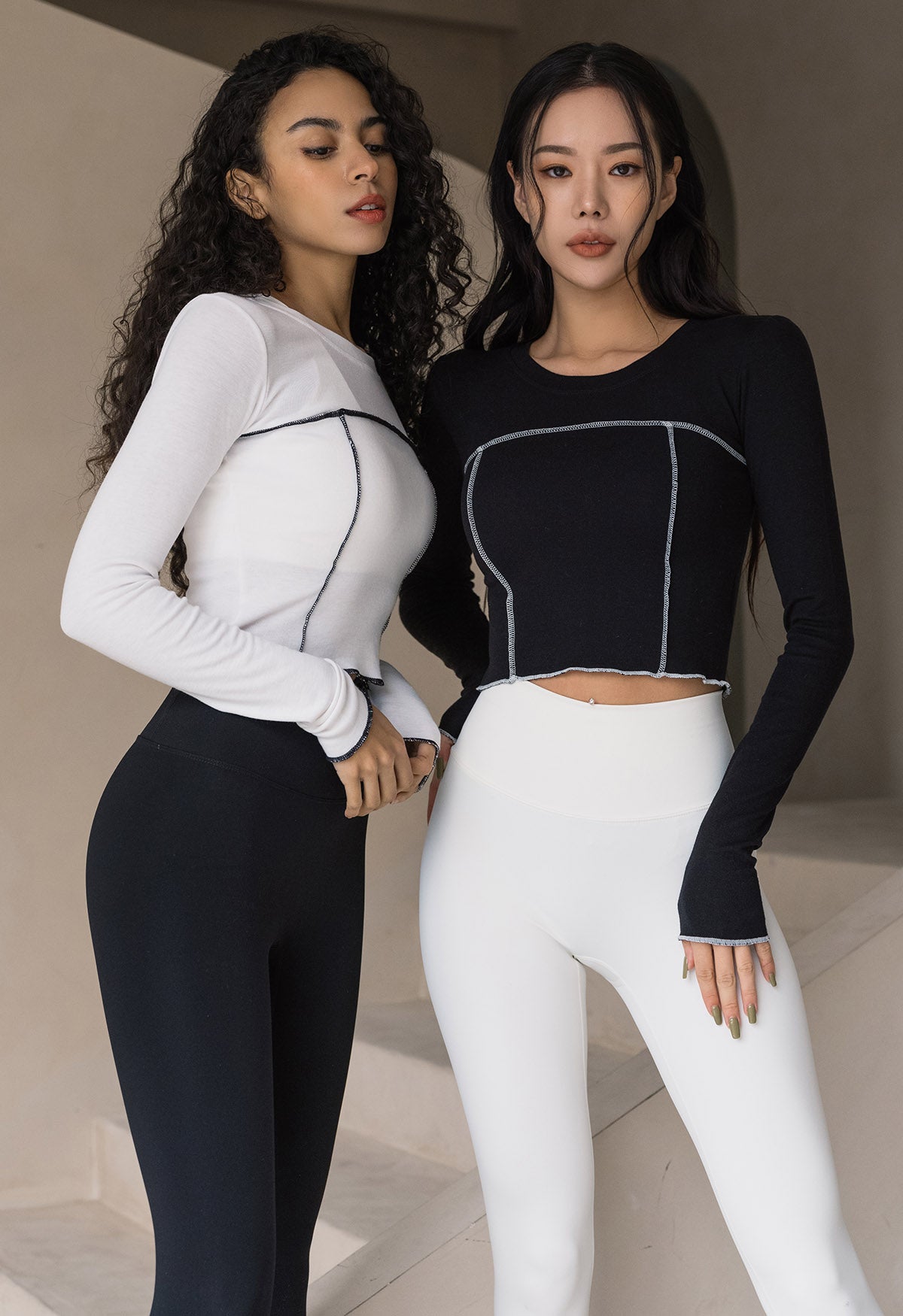 Berry Line Crop Top